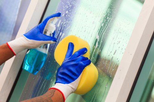 Kitchen and bathroom reset during Airbnb cleaning in Hollandpark