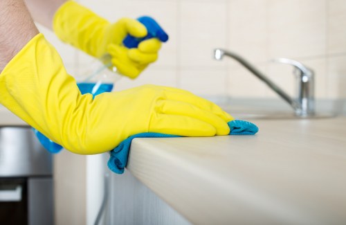 Local after builders cleaning service preparing a Hollandpark property for use