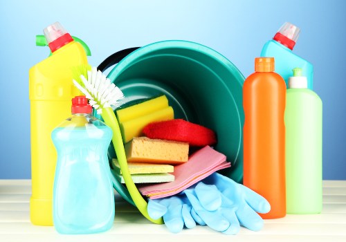 Detailed kitchen and cupboard cleaning during a move in clean