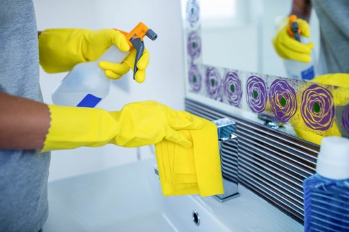 Local cleaners preparing a Hollandpark property for a one-time clean